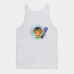 Smoking Chimp Tank Top